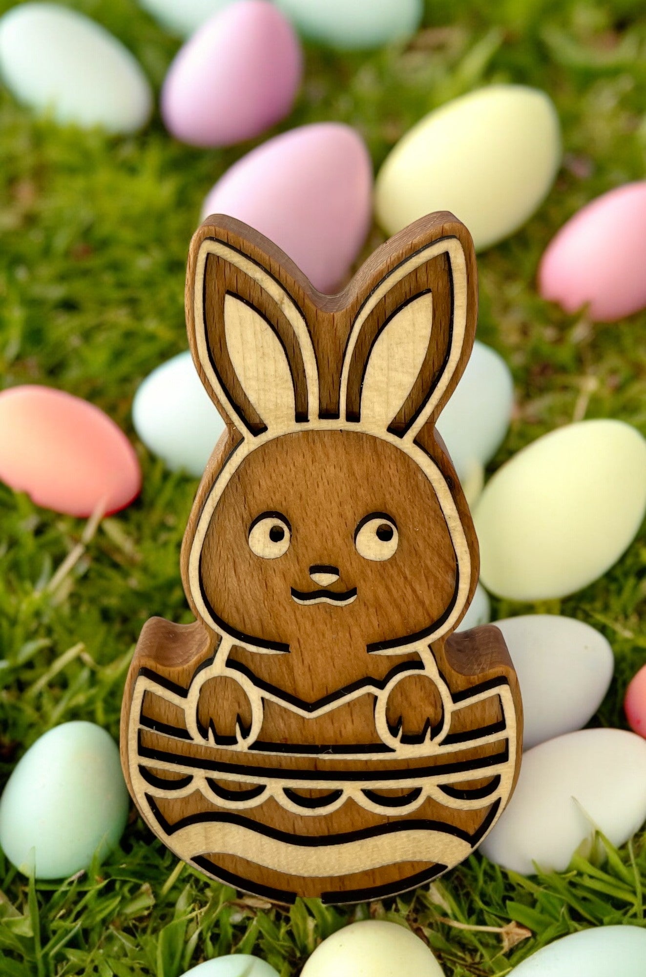 Deko Osterhase in Ei