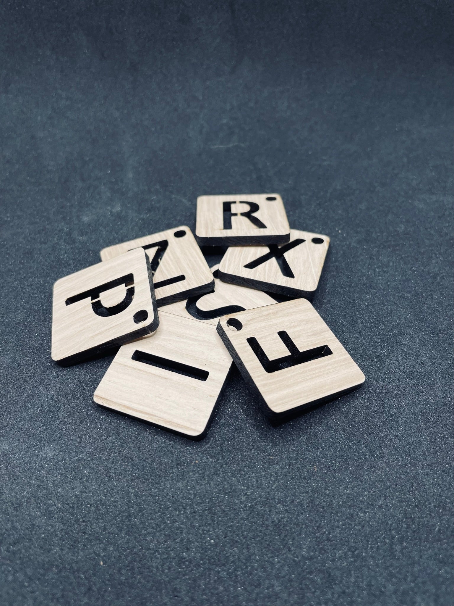 Schlüsselanhänger mit Buchstaben