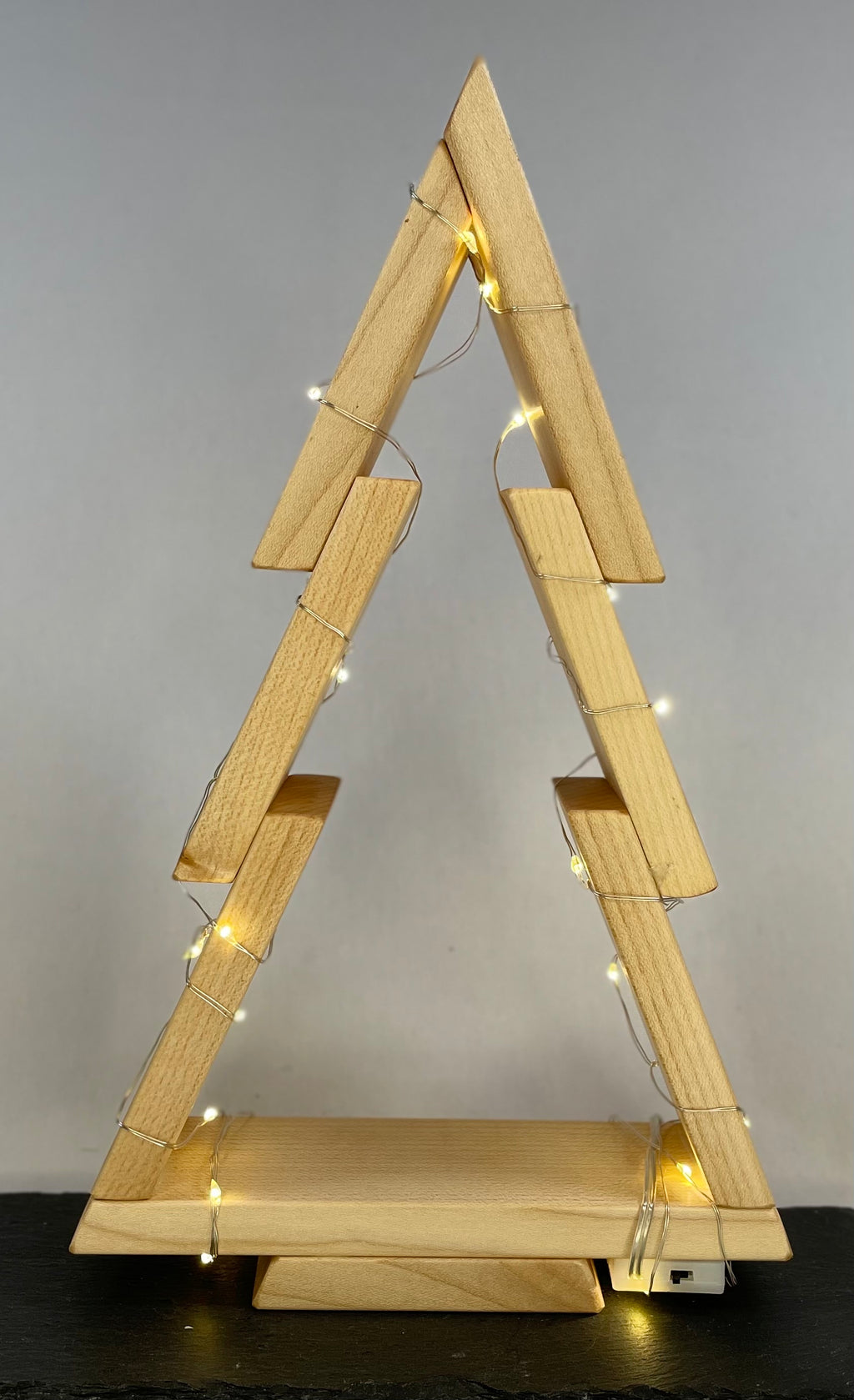Tannenbaum mit Lichterkette