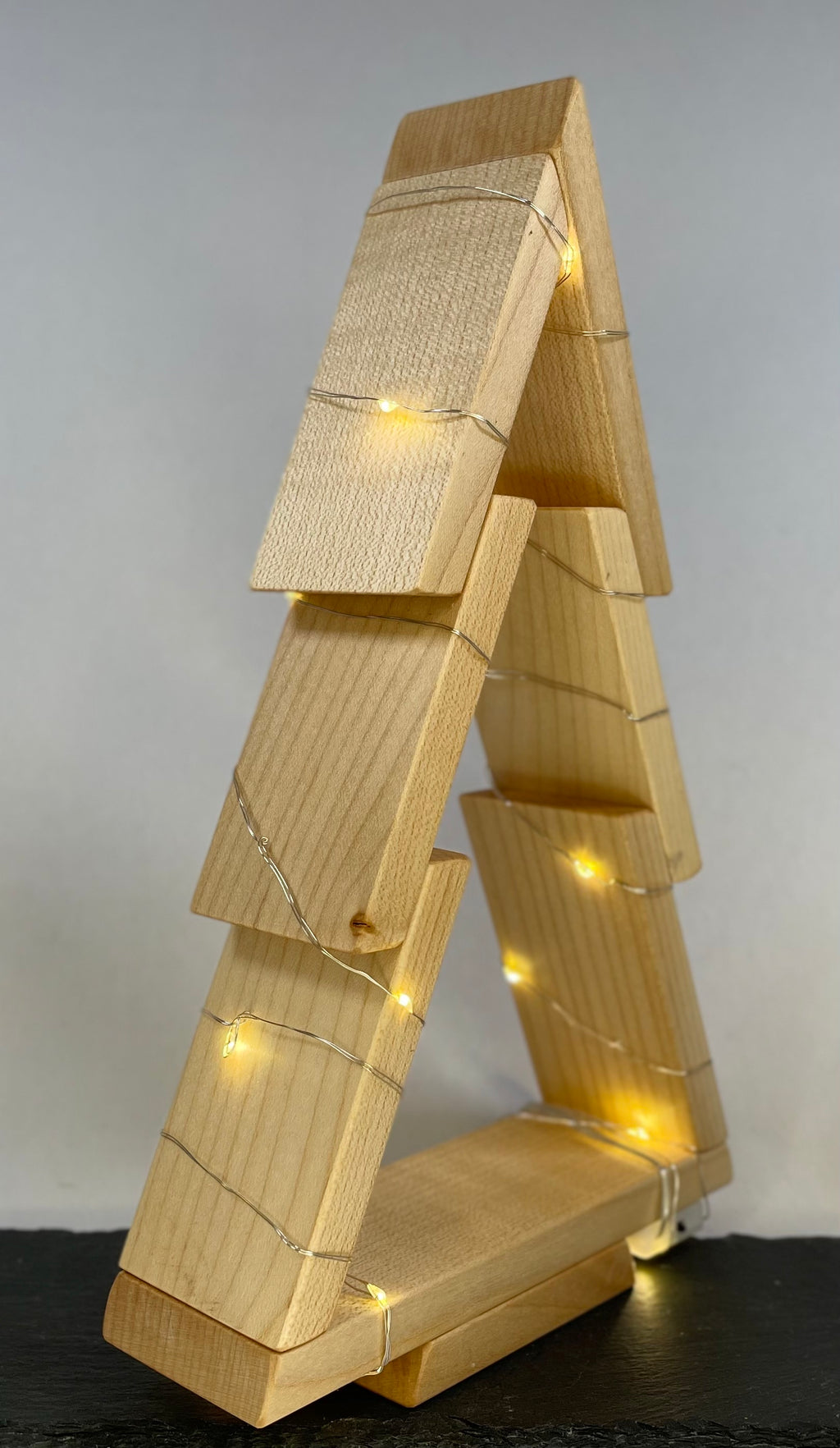 Tannenbaum mit Lichterkette