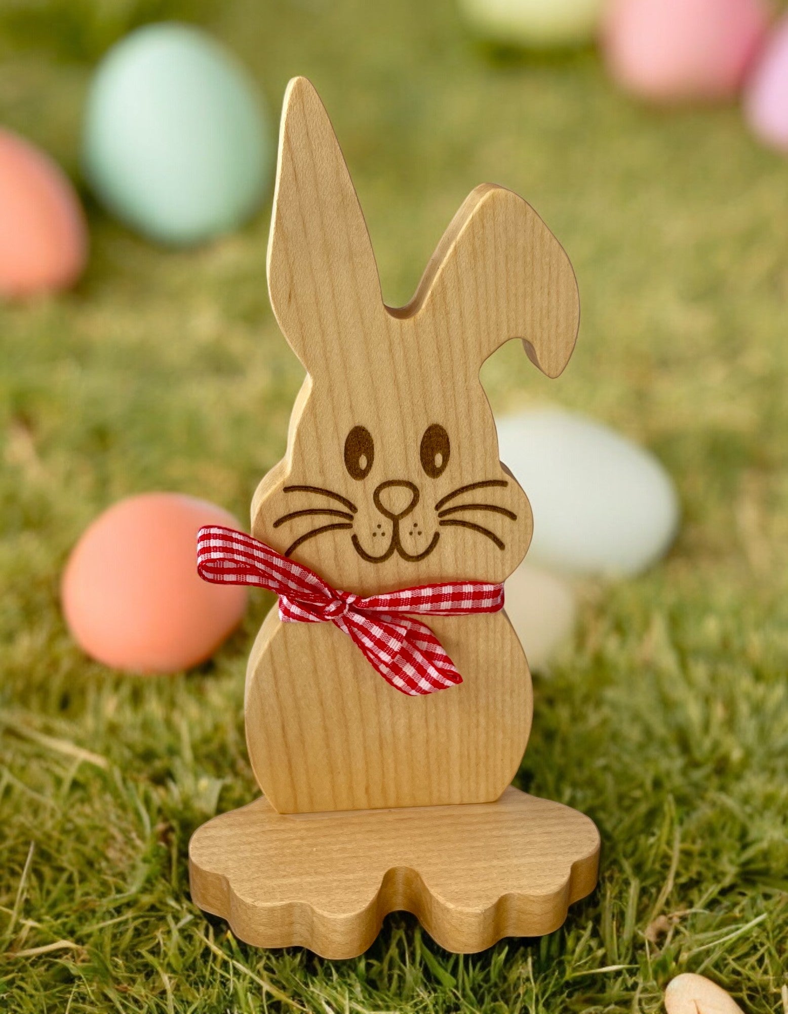 Deko Osterhase aufrecht stehend