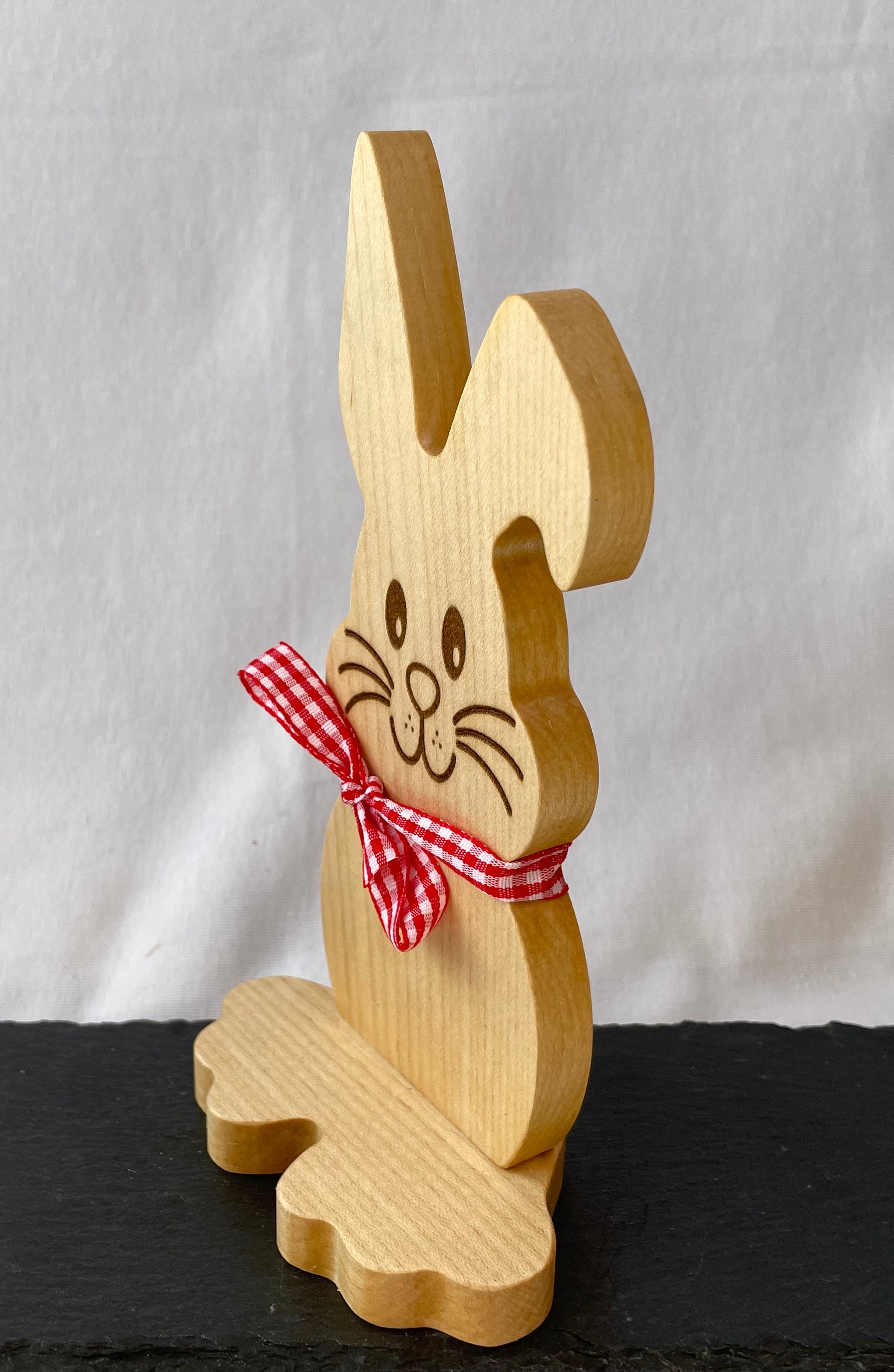 Deko Osterhase aufrecht stehend