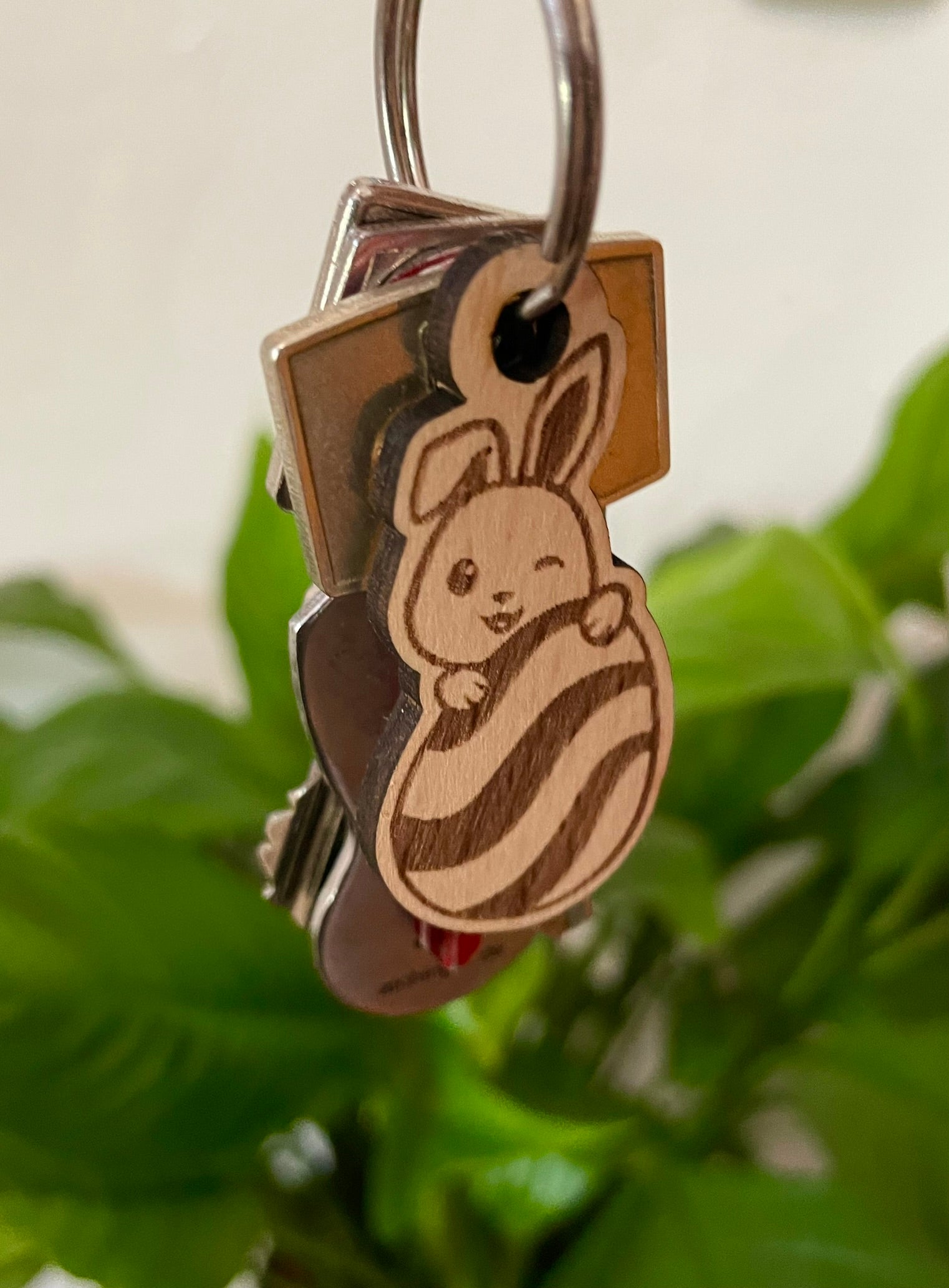 Osterhase Schlüsselanhänger