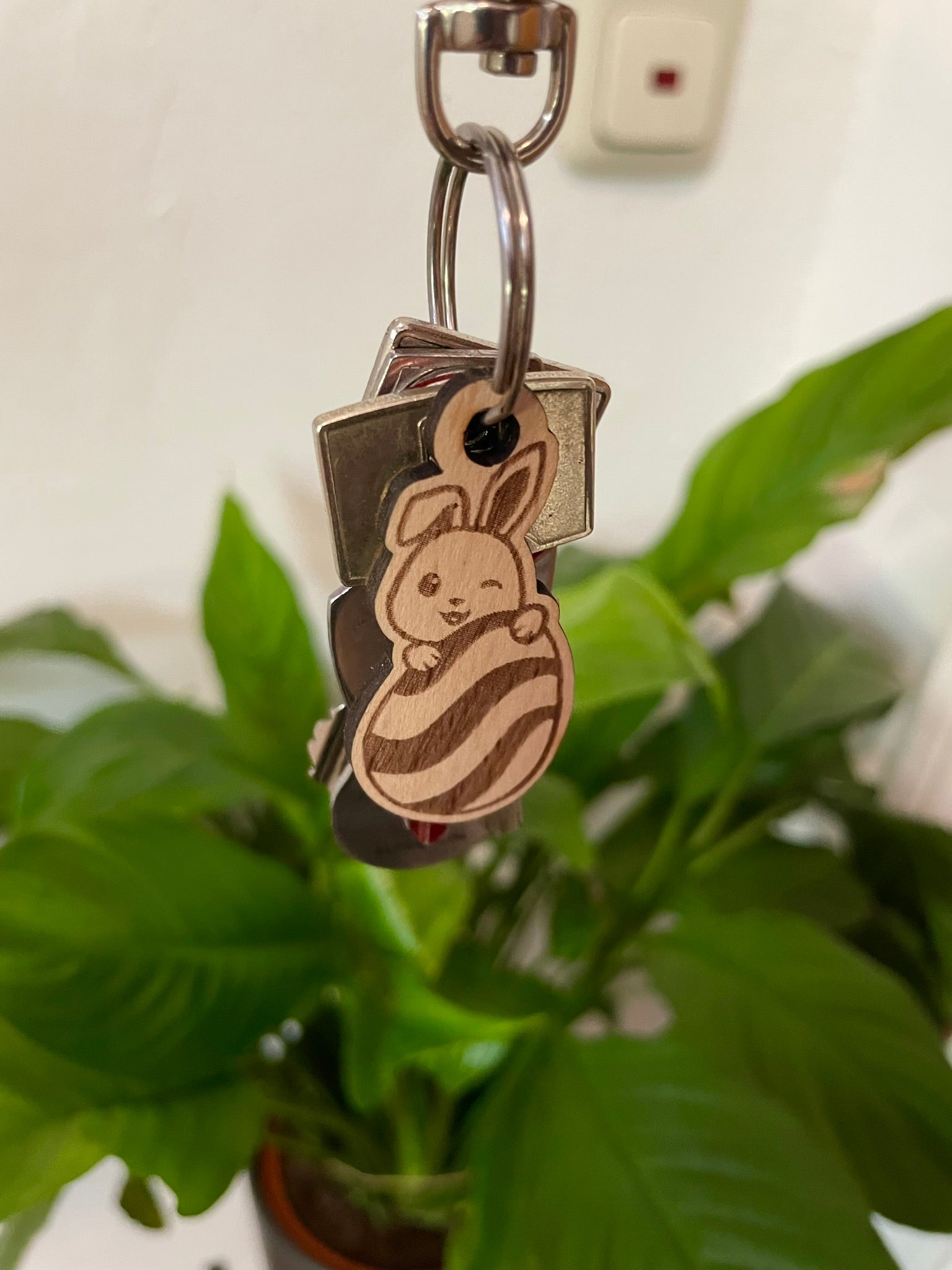 Osterhase Schlüsselanhänger